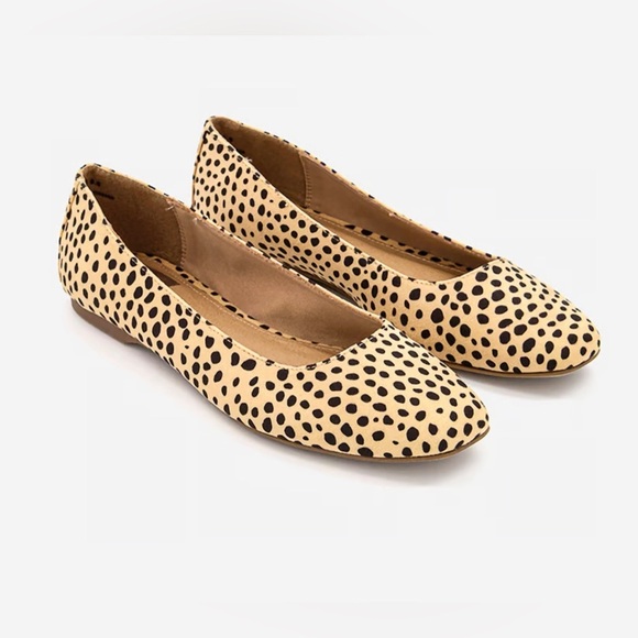 Dolce Vita Women Mybel Ballet Flat Cheetah Print Suede , size 8 - Picture 11 of 11